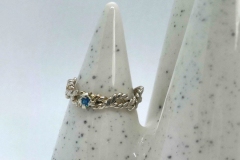 Zilveren ring met zirconia "Nautisch"